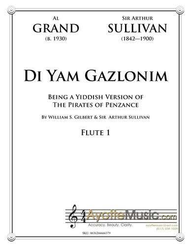 Grand - Di Yam Gazlonim - Flute 1 (Digital PDF Download)