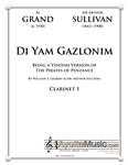 Grand - Di Yam Gazlonim - Clarinet 1 (Digital PDF Download)