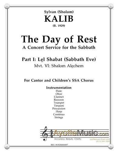 Kalib - Day of Rest - 06 Shalom Aleichem