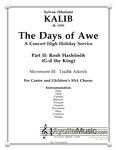 Kalib - Days of Awe - 03 Tzadik Adonoi