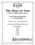 Kalib - Days of Awe - 09 Uvashofor Godol (Digital PDF Download)