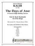 Kalib - Days of Awe - 11 Hayam Haras Olom