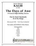 Kalib - Days of Awe - 13 Val Ydei Avodecho