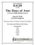 Kalib - Days of Awe - 24 Yhi Rotzon (Shlosh Esrei Midos)