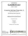 Gabrielli - Canzon Septini Toni, No. 2, arr. Rahal