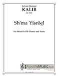 Kalib - Shma Yisroeil (Simple SATB Settinng) (Digital PDF Download)