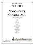 Creider - Solomons Colonnade for Concert Band 