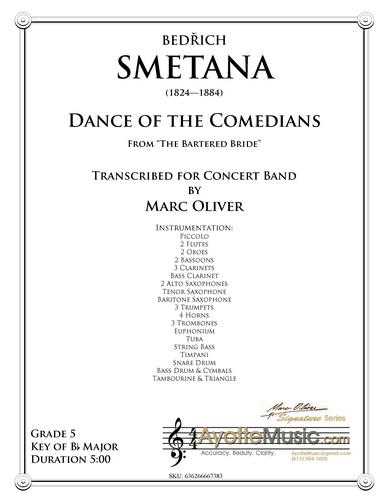 Smetana - Dance of the Comedians from The Bartered Bride, arr. Marc Oliver