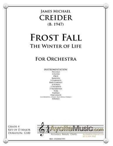 Creider - Frost Fall (Digital PDF Download) 