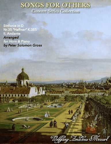 Mozart - Andante from the Haffner Symphony for Horn and Piano, arr. Peter Gross