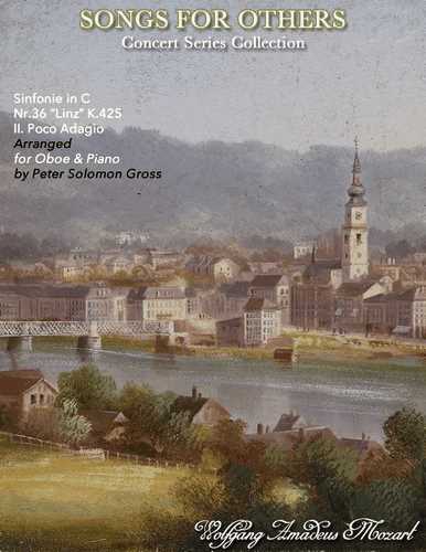 Mozart - Linz Symphony Adagio (Oboe), arr. Peter Gross (Digital PDF Download)