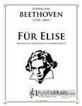 Beethoven - Fur Elise (Digital PDF Download)