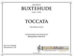Bustehude - Buxtehude Toccata 21 in F (Digital PDF Download)