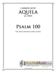 Aquila - Psalm 100 for Unaccompanied SATB Choir (Digital PDF Download)