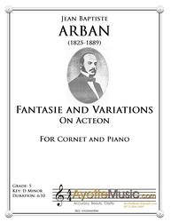 Arban - Fantasie and Variations on Acteon (Digital PDF Download)