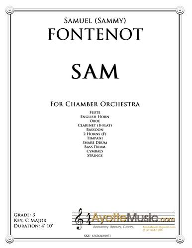 Fontenot - SAM, arr. 