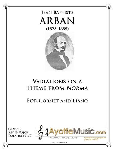 Arban - Variations on a Theme from Norma