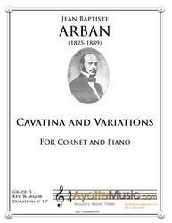 Arban - Cavatina and Variations (Digital PDF Download)