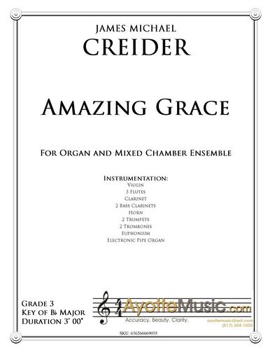 Traditional - Amazing Grace, arr. Creider