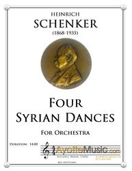 Schenker - Syrian Dances for Orchestra (Digital PDF Download)