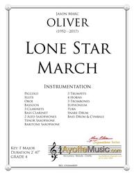 Oliver - The Lone Star March (Digital PDF Download)