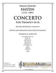 Haydn - Trumpet Concerto in Eb (transcribed for Concert Band) Second Movement