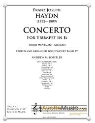 Haydn - Trumpet Concerto in Eb (transcribed for Concert Band) Third Movement