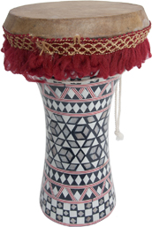 Egyptian Wooden Doumbeks