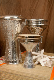 Small Aluminum Doumbeks