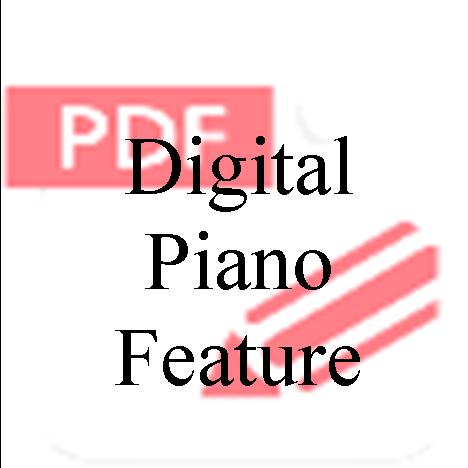Digital Piano Feature
