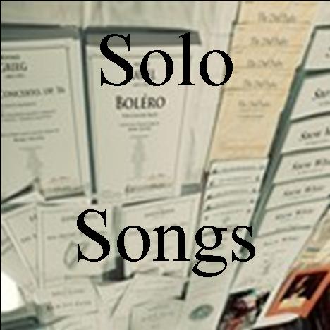 Solo Songs