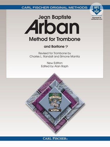 Arban Method for Trombone and Baritone TC with Downloadable Content